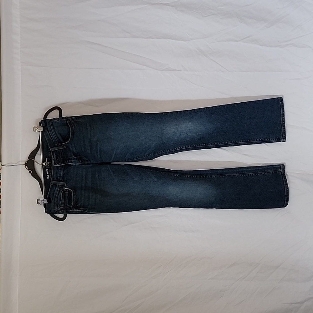 Old Navy Original Mid-Rise, Size 2, Blue Jeans